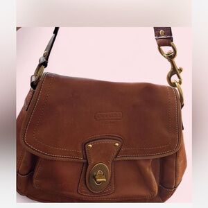 Ali legacy Flap bag leather purse with gold hardware